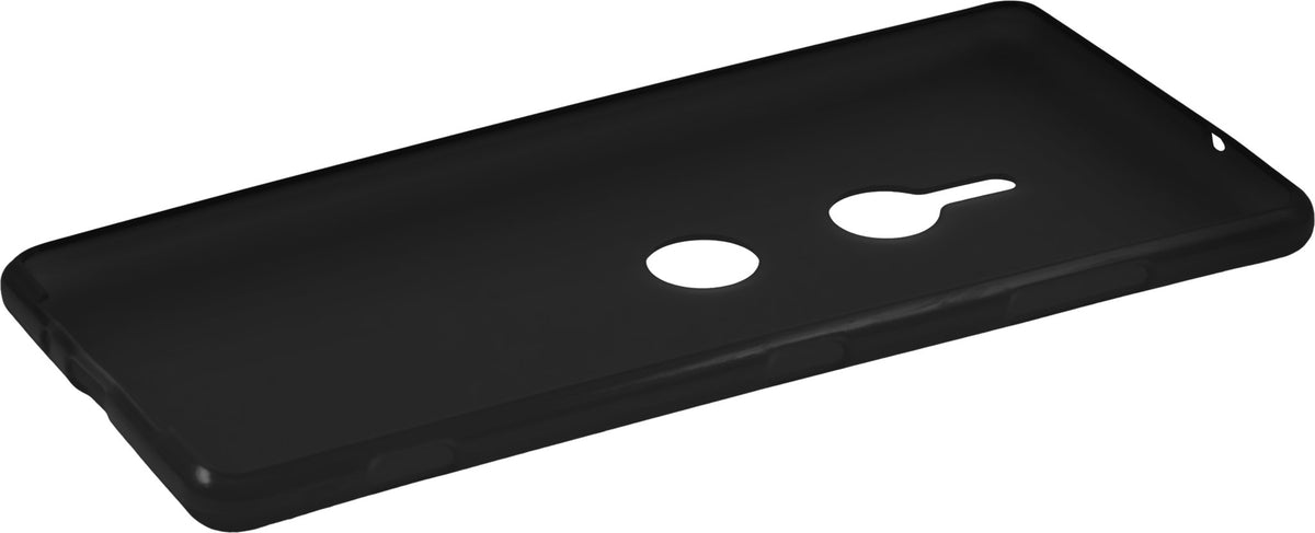 Case für Sony Xperia XZ3 - schwarz Silikon Hülle matt – Ansicht 3