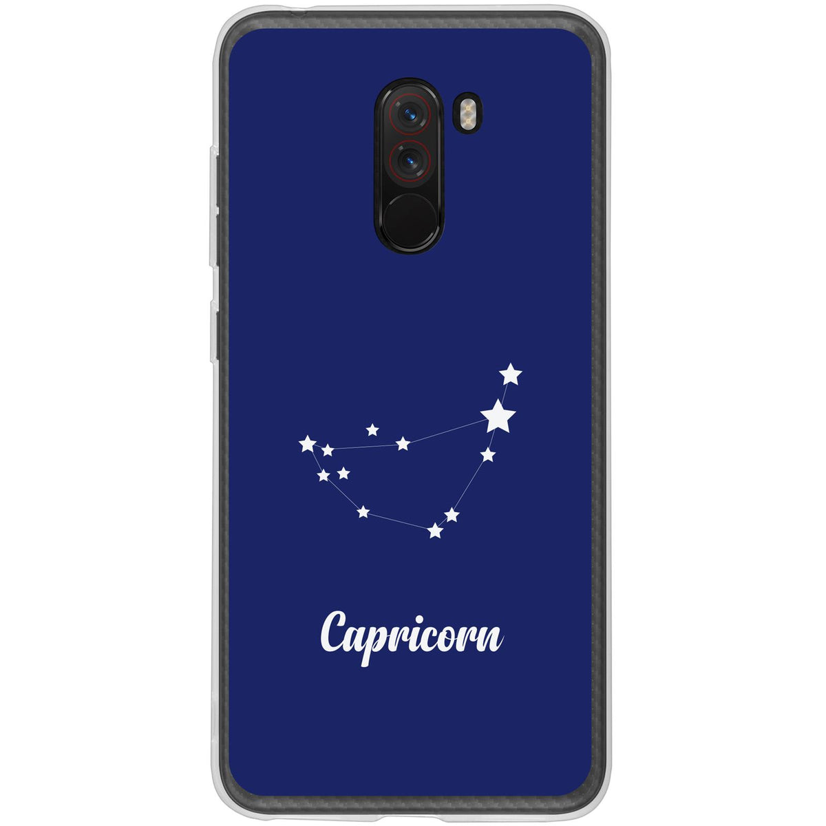 Case für Xiaomi Pocophone F1 Silikon-Hülle SternzeichenCapricornus M7 – Ansicht 2