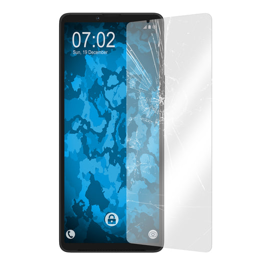 2x Glas-Folie klar für Sony Xperia 10 V – Panzerglas für Sony Xperia 10 V