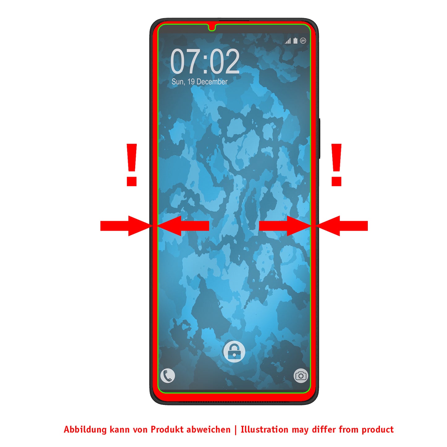 2x Glas-Folie klar für Sony Xperia 10 V – Panzerglas für Sony Xperia 10 V