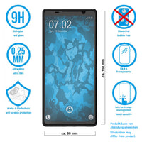 3x Glas-Folie klar für Sony Xperia 5 V – Panzerglas für Sony Xperia 5 V