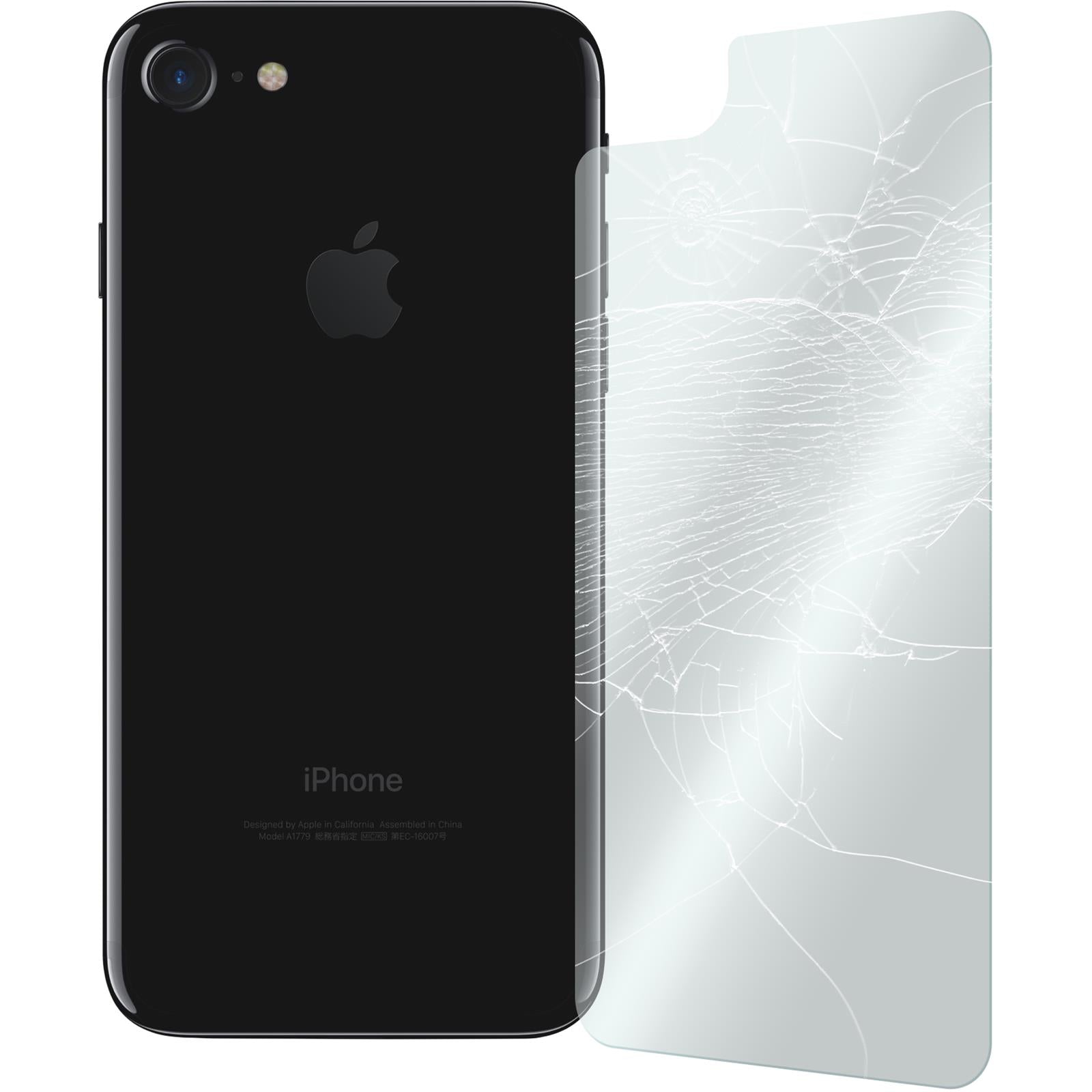1 x Apple iPhone 7 / 8 / SE 2020 Glas-Displayschutzfolie Rüc
