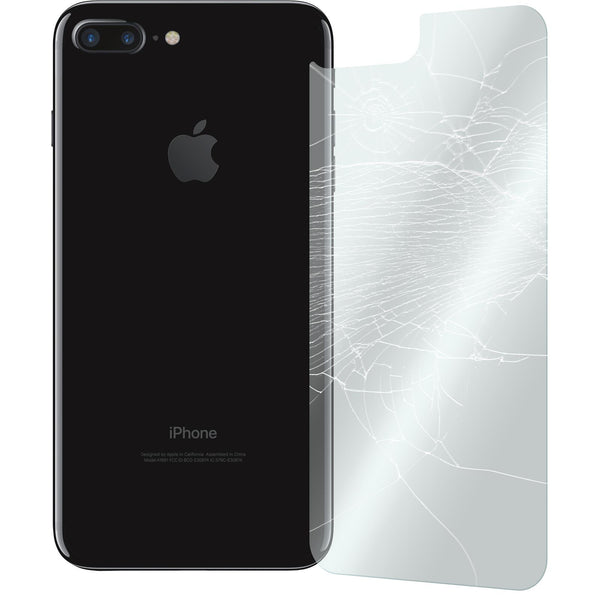1 x Apple iPhone 7 Plus / 8 Plus Glas-Displayschutzfolie Rüc