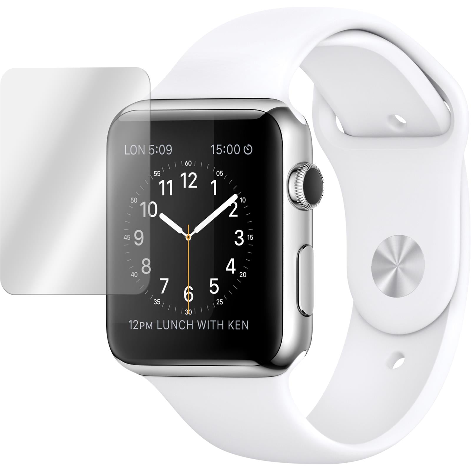 1 x Apple Watch Series 2 42mm Glas-Displayschutzfolie klar