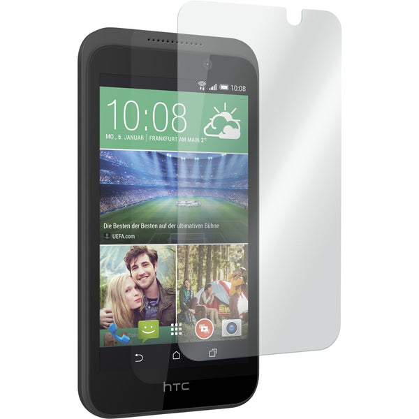 3 x HTC Desire 320 Glas-Displayschutzfolie klar