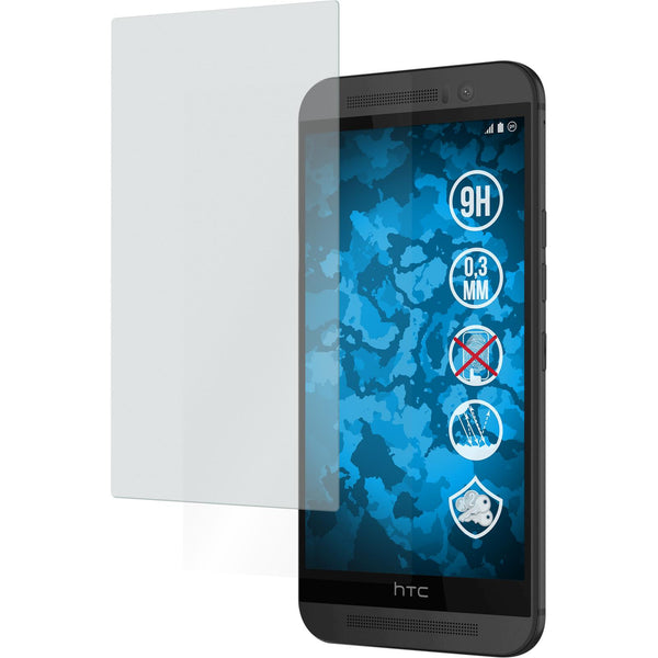 1 x HTC One M9 Glas-Displayschutzfolie matt