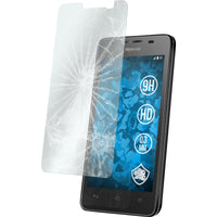 3 x Huawei Ascend G510 Glas-Displayschutzfolie klar