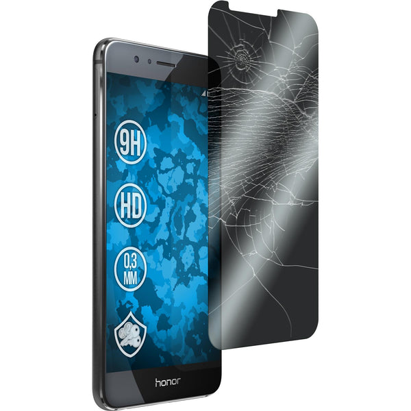 1 x Huawei Honor 8 Glas-Displayschutzfolie Privacy