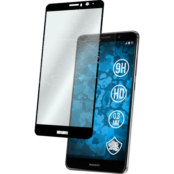 1 x Huawei Mate 9 Glas-Displayschutzfolie klar full-screen s