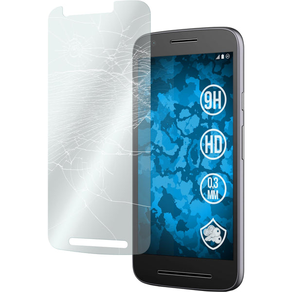 1 x Lenovo Moto E3 Glas-Displayschutzfolie klar