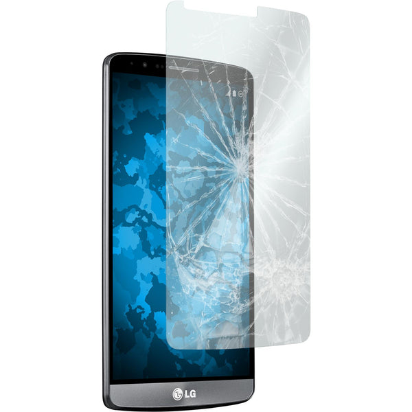 3 x LG G3 Glas-Displayschutzfolie klar