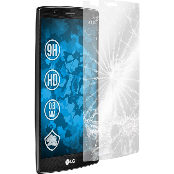 3 x LG G4 Glas-Displayschutzfolie klar