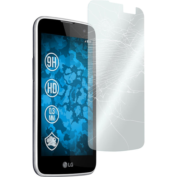 1 x LG K4 2016 Glas-Displayschutzfolie klar