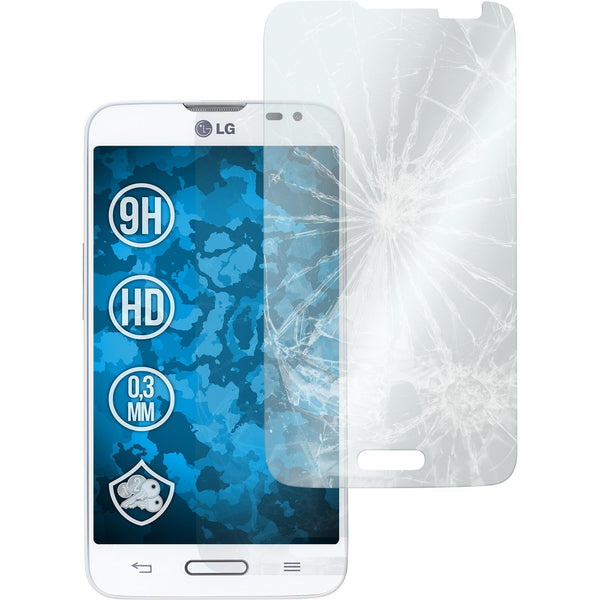 1 x LG L70 Glas-Displayschutzfolie klar