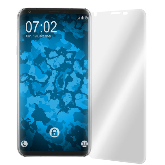 4 x LG V30 / V30S ThinQ Displayschutzfolie klar Flexible Fol
