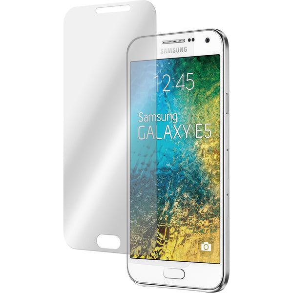 3 x Samsung Galaxy E5 Glas-Displayschutzfolie klar