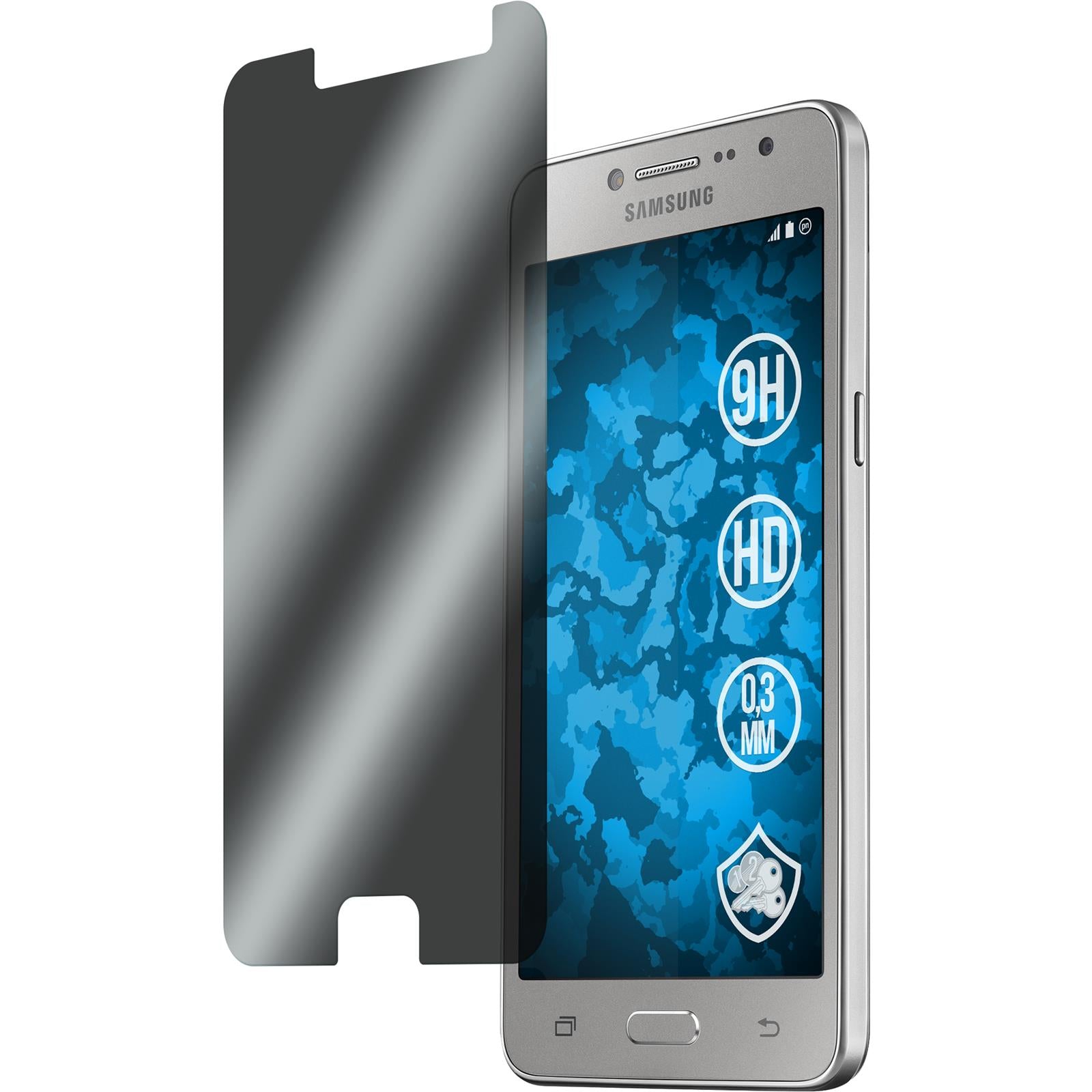 1 x Samsung Galaxy Grand Prime Plus Glas-Displayschutzfolie