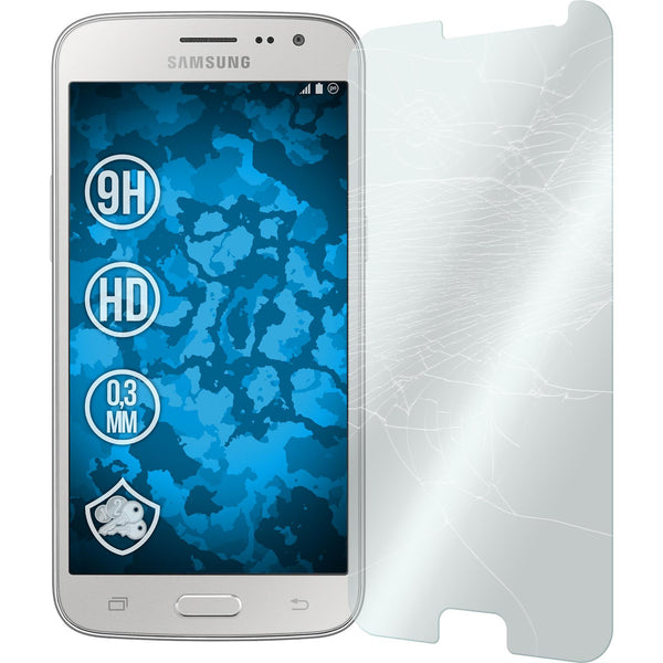 3 x Samsung Galaxy J2 (2016) (J210) Glas-Displayschutzfolie