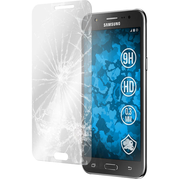 3 x Samsung Galaxy J5 (2015 - J500) Glas-Displayschutzfolie