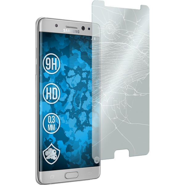 3 x Samsung Galaxy Note FE Glas-Displayschutzfolie klar