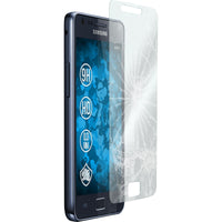 3 x Samsung Galaxy S2 Glas-Displayschutzfolie klar