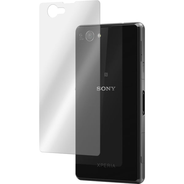 1 x Sony Xperia Z1 Compact Glas-Displayschutzfolie Rückseite