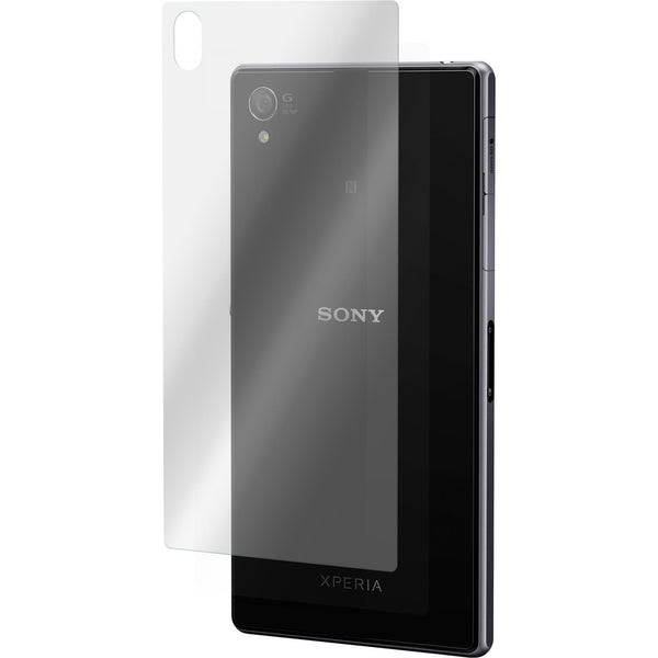 1 x Sony Xperia Z1 Glas-Displayschutzfolie Rückseite klar