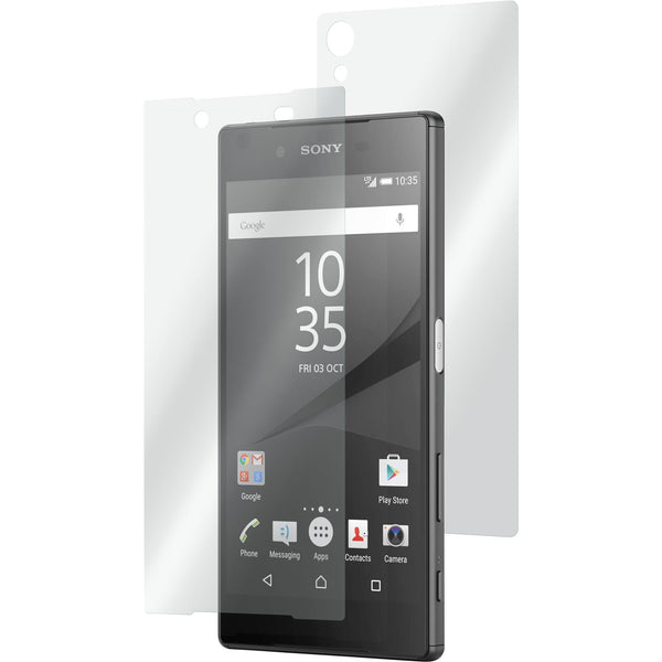 1 x Sony Xperia Z5 Glas-Displayschutzfolie klar Fullbody