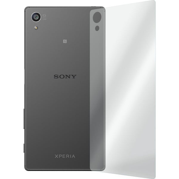 1 x Sony Xperia Z5 Glas-Displayschutzfolie Rückseite klar