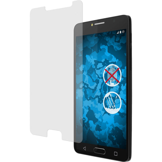 2 x Alcatel POP 4s Displayschutzfolie matt