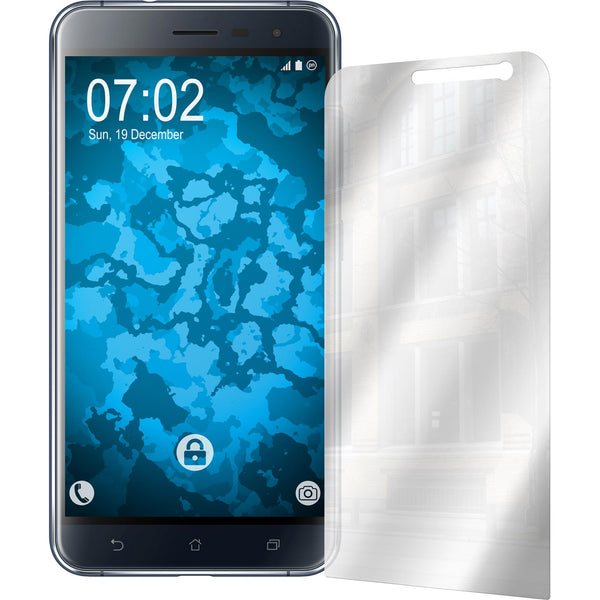 2 x Asus Zenfone 3 ZE552KL Displayschutzfolie verspiegelt