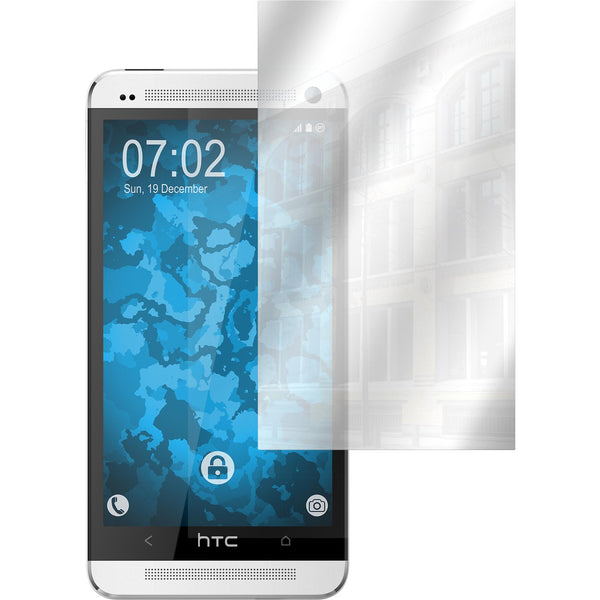 2 x HTC One Displayschutzfolie verspiegelt