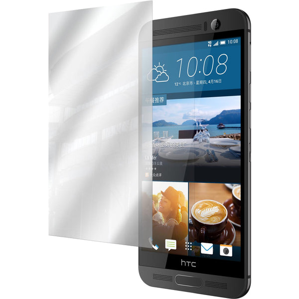 2 x HTC One M9 Plus Displayschutzfolie verspiegelt