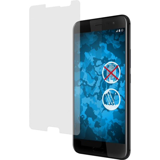 2 x HTC U11 Displayschutzfolie matt