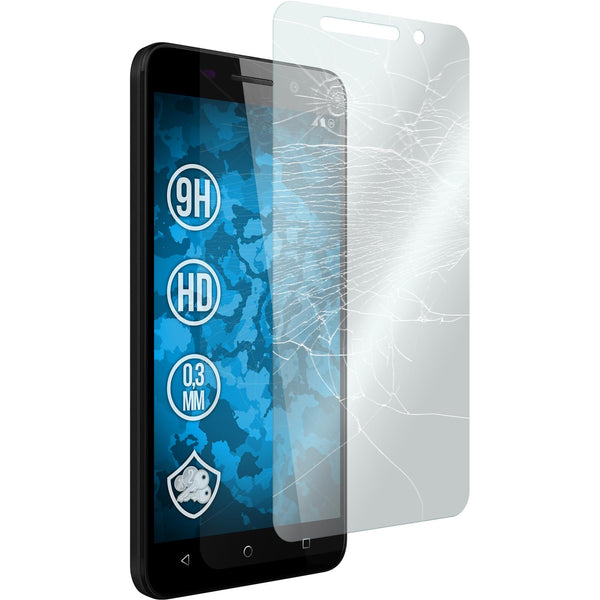 2 x Huawei Honor 4x Glas-Displayschutzfolie klar