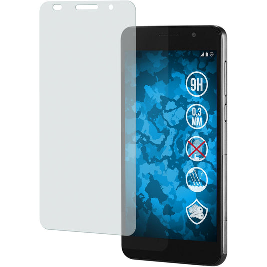2 x Huawei Honor 6 Glas-Displayschutzfolie matt