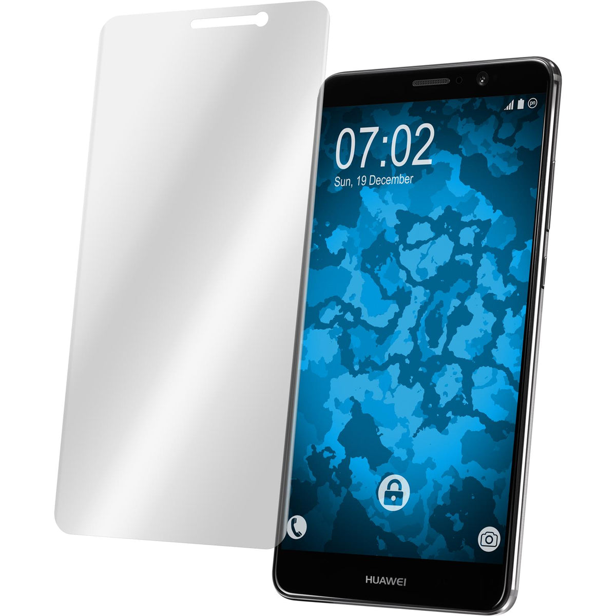 2 x Huawei Mate 9 Displayschutzfolie klar Flexible Folien