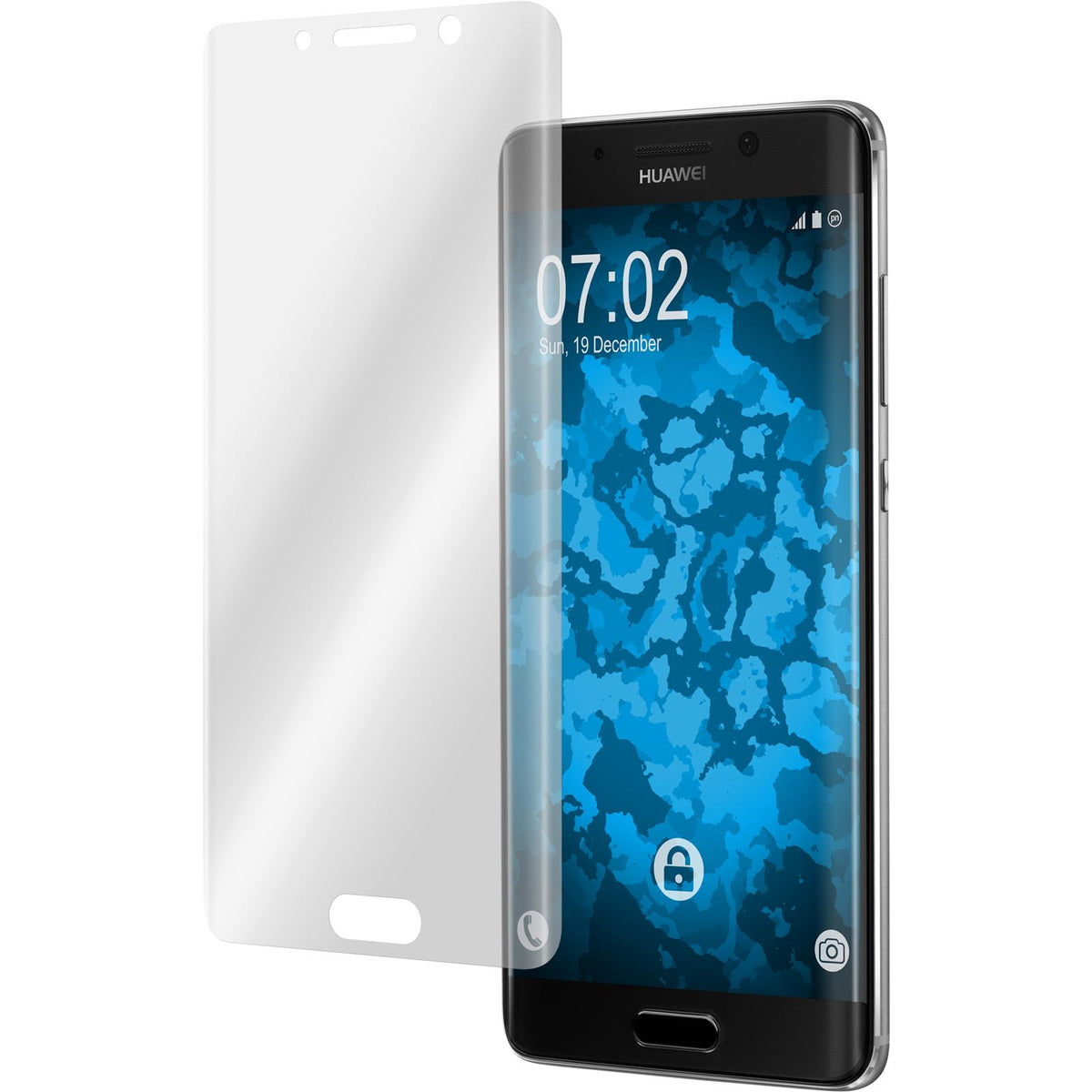 2 x Huawei Mate 9 Pro Displayschutzfolie klar Flexible Folie