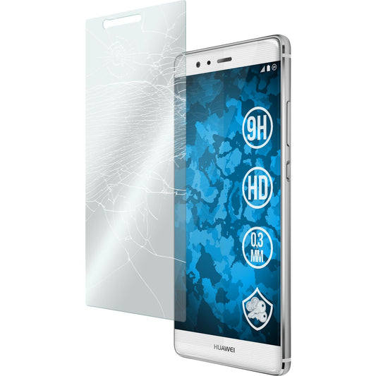 2 x Huawei P9 Glas-Displayschutzfolie klar