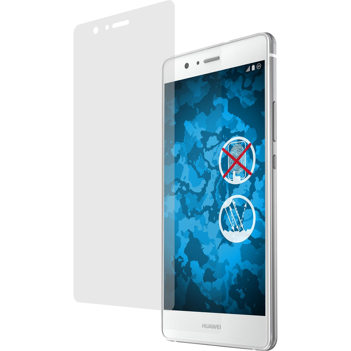 2 x Huawei P9 Lite Displayschutzfolie matt