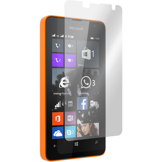 2 x Microsoft Lumia 430 Dual Displayschutzfolie matt