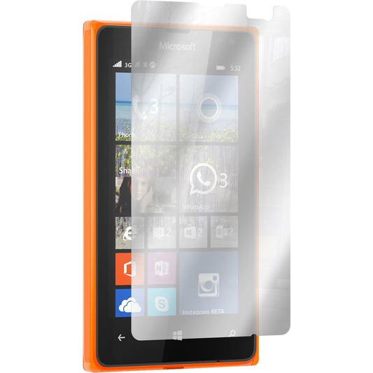 2 x Microsoft Lumia 532 Displayschutzfolie verspiegelt