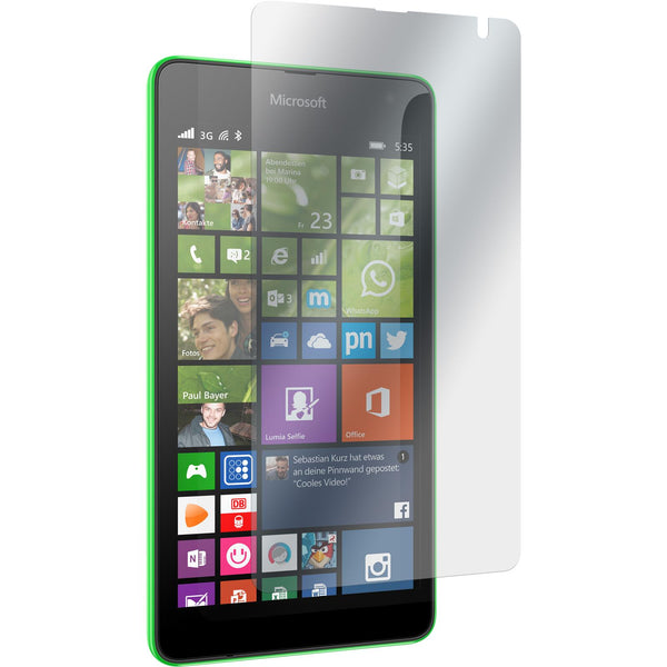 2 x Microsoft Lumia 535 Displayschutzfolie klar