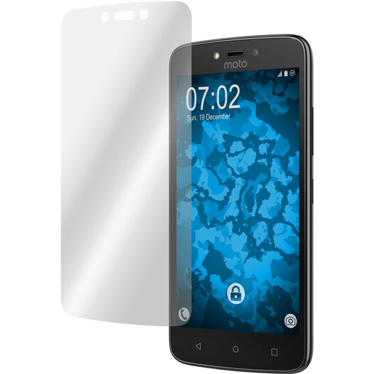 2 x Lenovo Moto C Plus Displayschutzfolie klar Flexible Foli