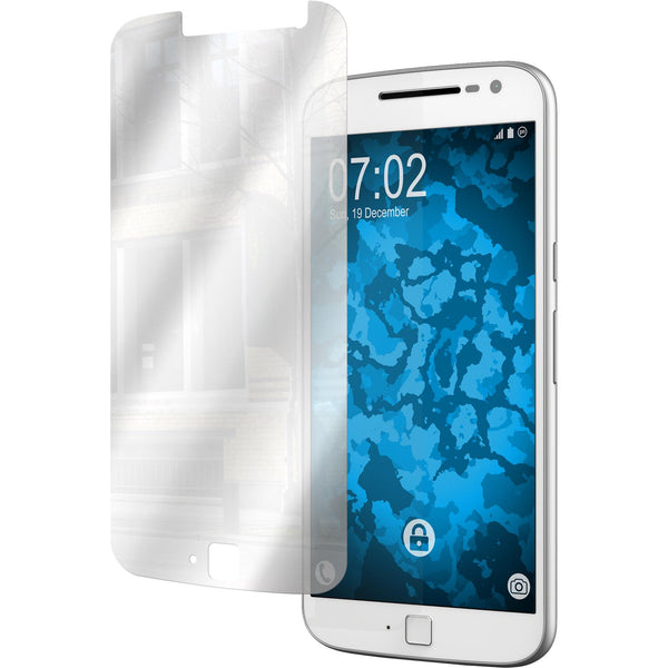 2 x Motorola Moto G4 Plus Displayschutzfolie verspiegelt