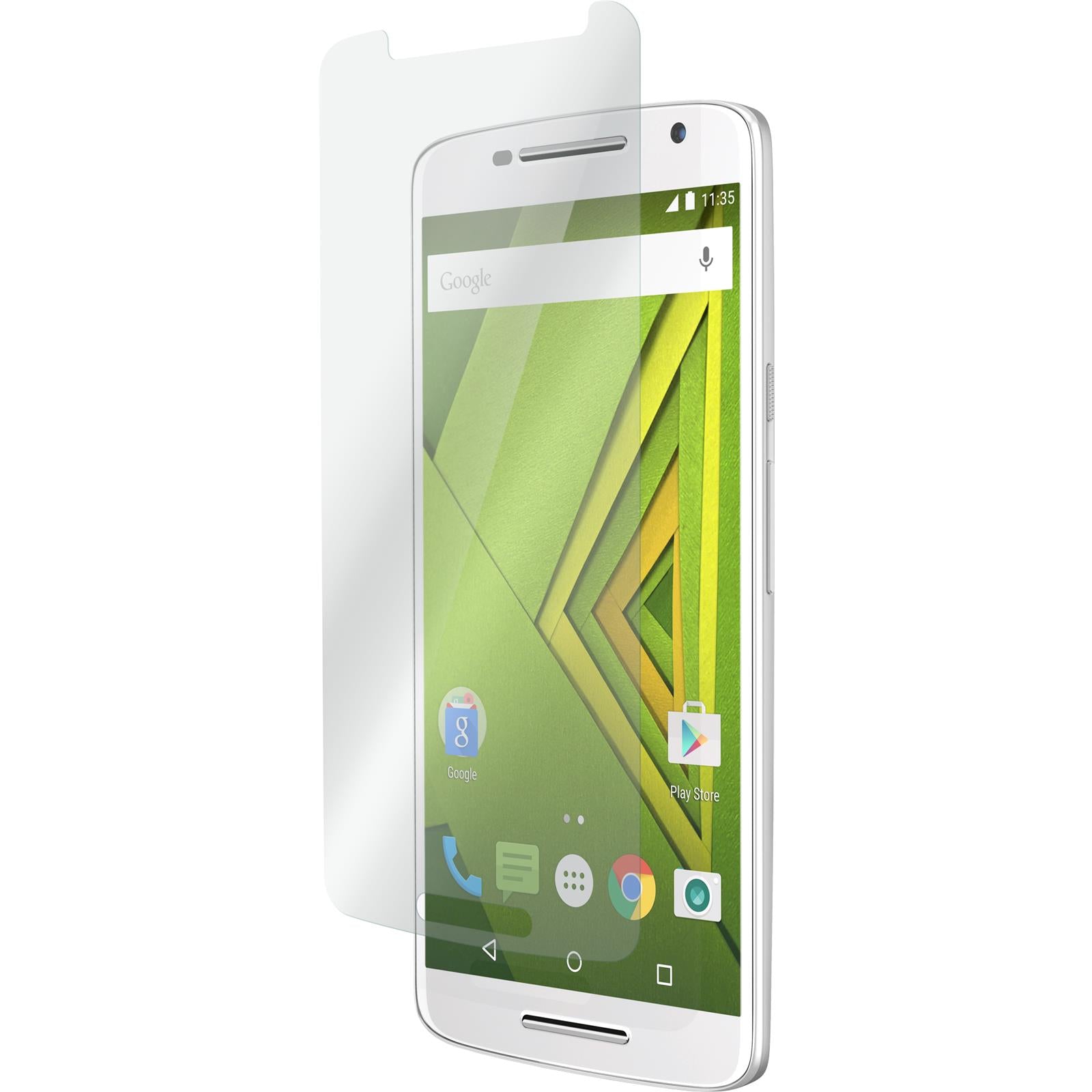 2 x Motorola Moto X Play Glas-Displayschutzfolie klar