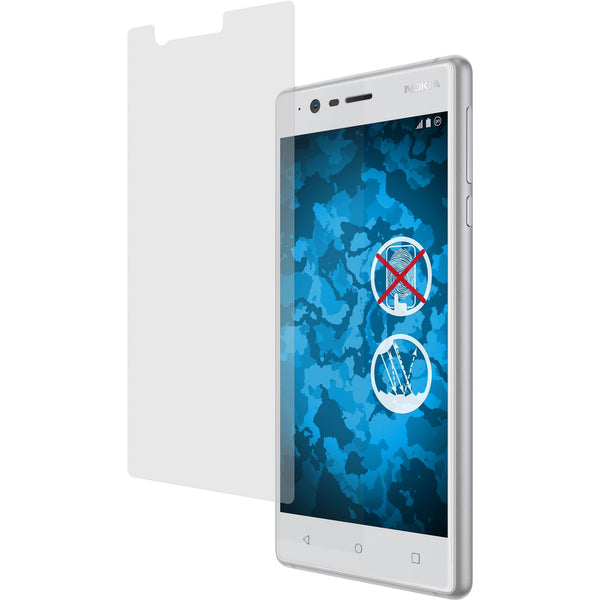 2 x Nokia 3 Displayschutzfolie matt