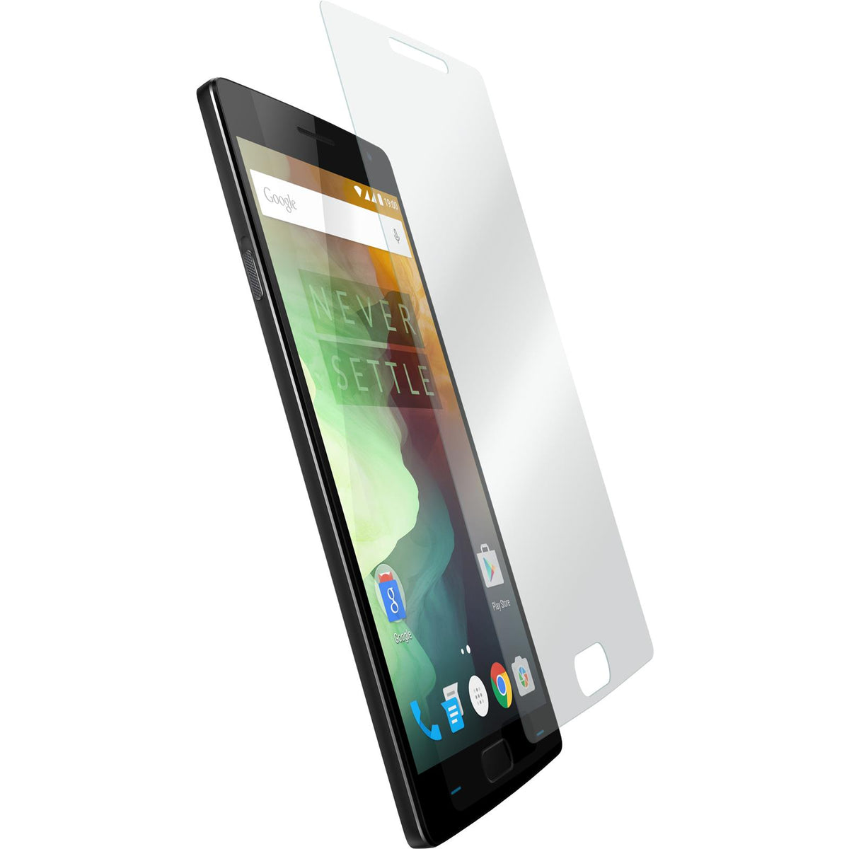 2 x  OnePlus 2 Glas-Displayschutzfolie klar
