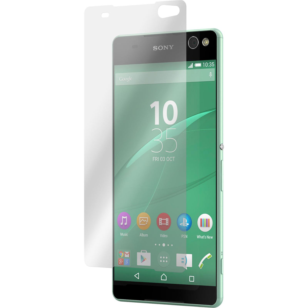 2 x Sony Xperia C5 Ultra Displayschutzfolie matt