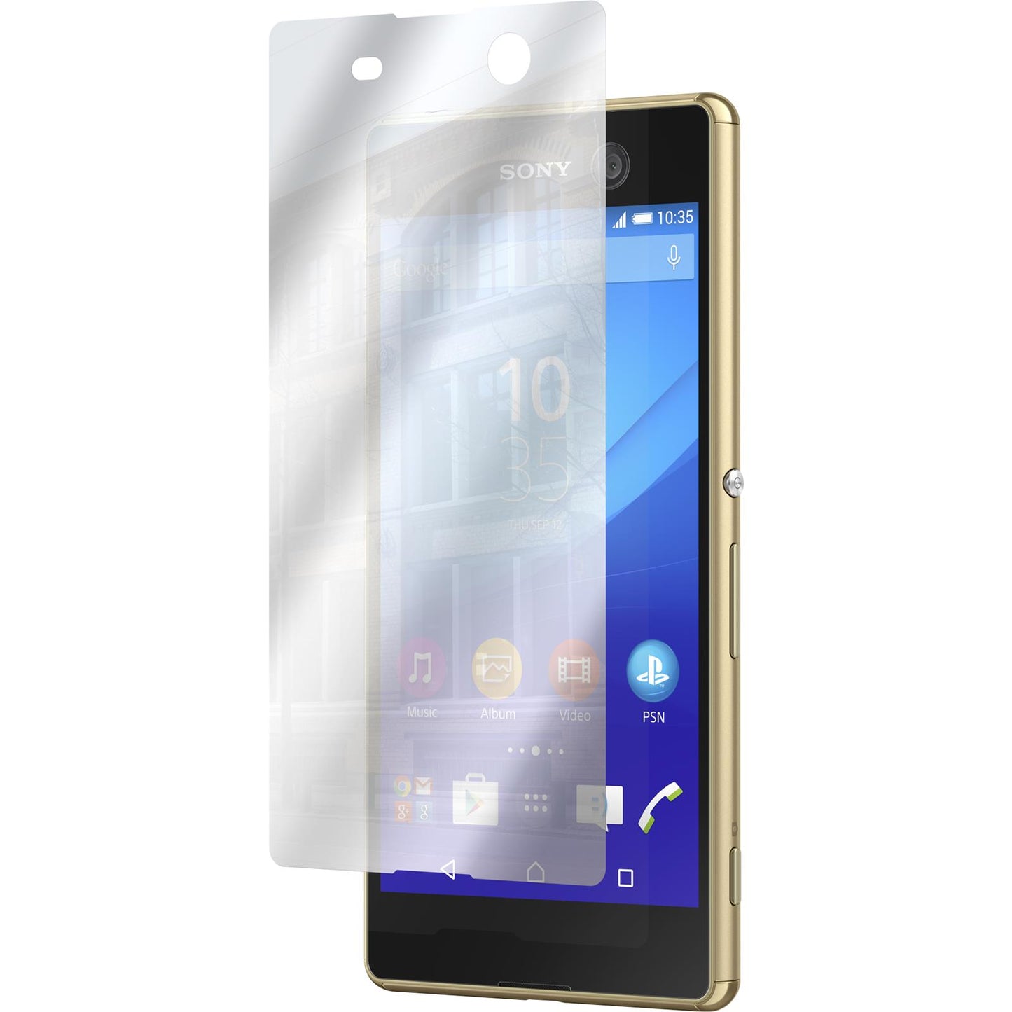 2 x Sony Xperia M5 Displayschutzfolie verspiegelt